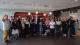 Microsoft UK University Cloud Challenge winners event group photo
