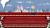 The top of a red pagoda in the video game 'Katana' with cherry blossom trees in the background