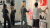 New Designers students setting up exhibition