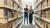 Two students looking at a book