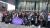 A group photo of students who are taking part in the Westminster Working Cultures initiative in the UK