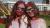 World in Westminster Holi two girls with INSA glasses