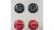 Four New Order badges
