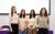 A group of females standing together