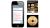 Snapshot of an Iphone and the display of the treasure hunt game