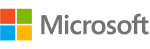 The microsoft logo with coloured squares