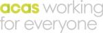 logo reads: acas working for everyone