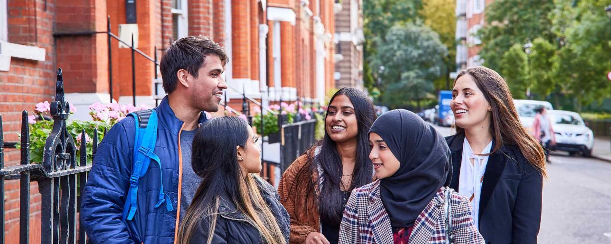 Front of the university of Westminster