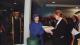 Her Majesty The Queen, Elizabeth II receives a clay pot created by Westminster Ceramics tutor Kyra Cane 
