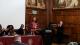 Picture of Alex Hughes and Dibyesh Anand giving closing remarks at the end of the panel.