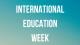 International Education Week logo