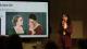 Martha Jennings exploring the Lesbian gaze in film as part of the Nobody's Perfect Presentation