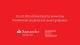 Santander Universities Brighter Futures Grants flyer with red background and logos