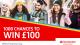 Group of five students smiling plus details of the giveaway