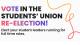 Students' Union re-election
