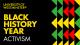 University of Westminster Black History Year Activism poster