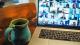 laptop and mug on a table