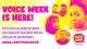 Voice Week 2020 flyer