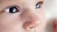Close up of a baby's eyes