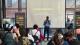 Professor Mykaell Riley delivering closing remarks