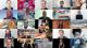 Collage of images of academics who have taken part in media engagement