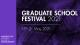 Promotional poster for the University of Westminster Graduate School Festival