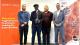 Photo of the Westminster and RIFT team with Levi Roots in front of Zone29 signage.