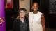Lynne Berry (left) stands with Natalie Campbell (right)