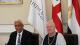Professor Alex Hughes and Professor Yehia Bahei-El Din signing Memorandum of Understanding