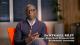 Screenshot of Mykaell Riley being interviewed for the BBC Two Documentary 'Lenny Henry's Caribbean Britain'.