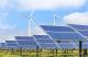 Windmills and solar panels