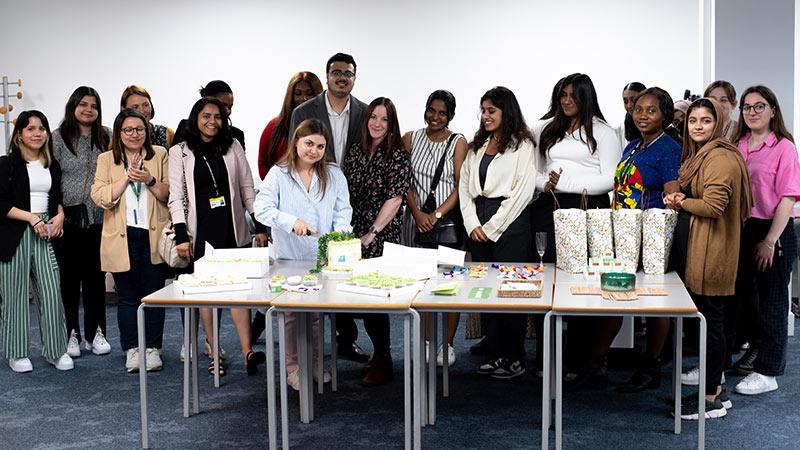 Student participants at the Cavendish Living Lab Sustainability Symposium