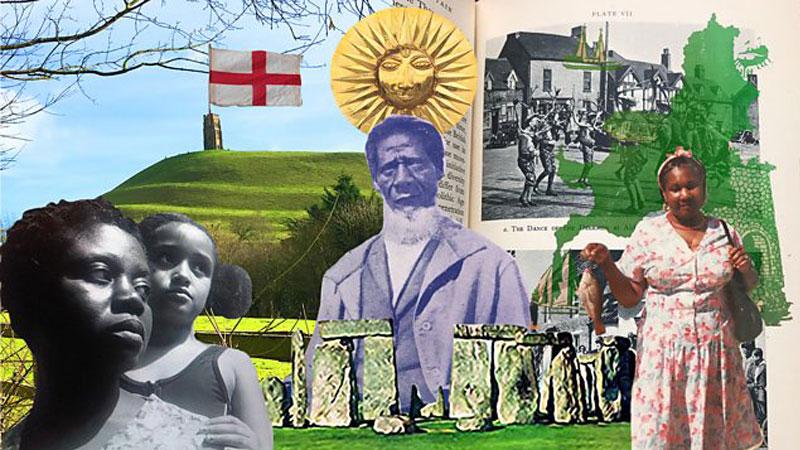 BBC Radio 4 documentary My Albion showing a compilation of images of Black people and British land