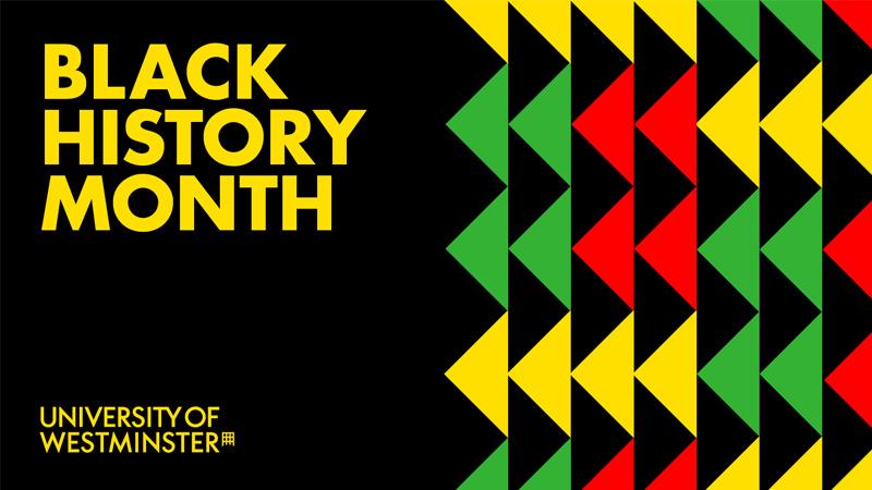 University of Westminster Black History Month logo