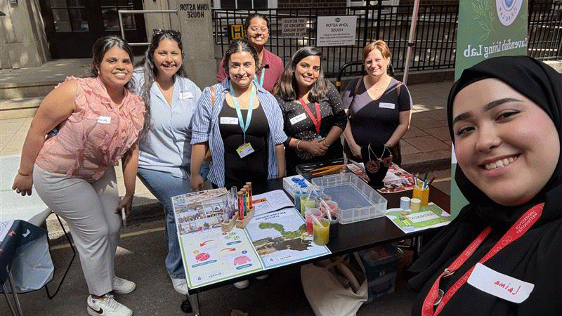 CLL team group photo at Fitzrovia Fete