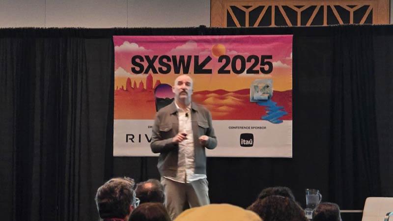 Carl Jones at SXSW event