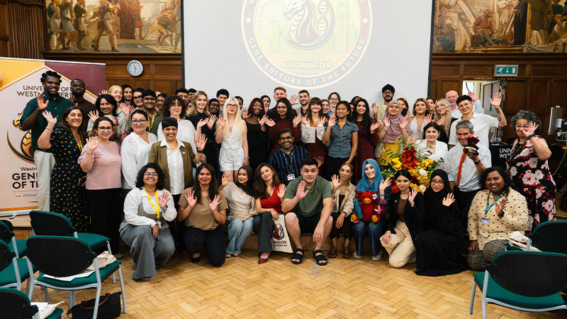 Centre for Gene Editors of the Future group photo