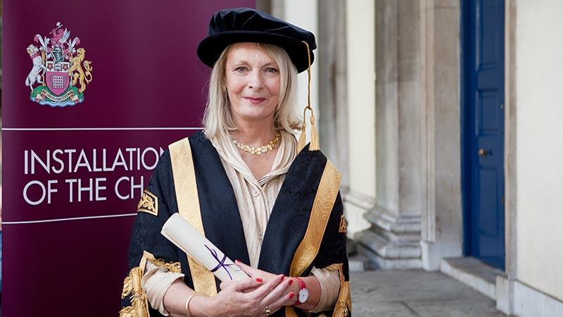 Lady Sorrell, Chancellor of the University of Westminster