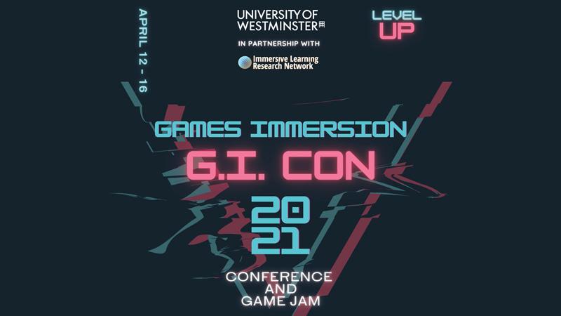 Games Immersion event flyer 