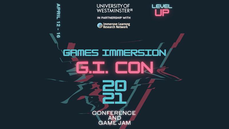 Games Immersion event flyer