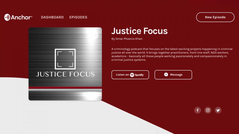 Justice Focus podcast