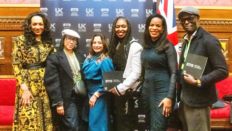 Mykaell Riley at report launch event