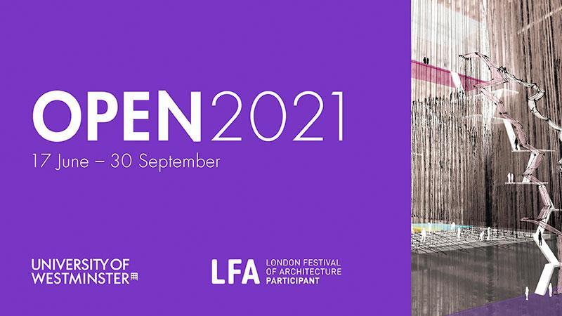 Promotional poster for OPEN 2021