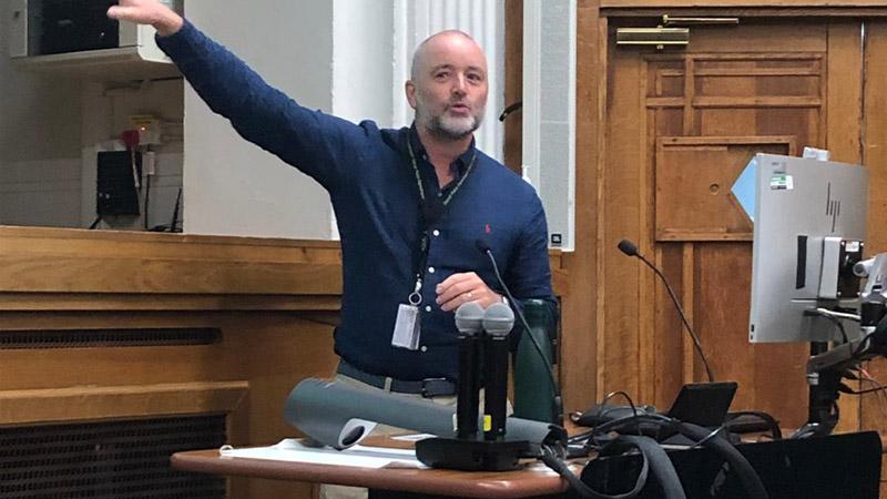Dr Paul Betts at the Westminster Policing Symposium
