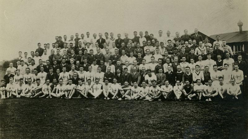 Group image of the Polytechnic Harriers Athletic Club