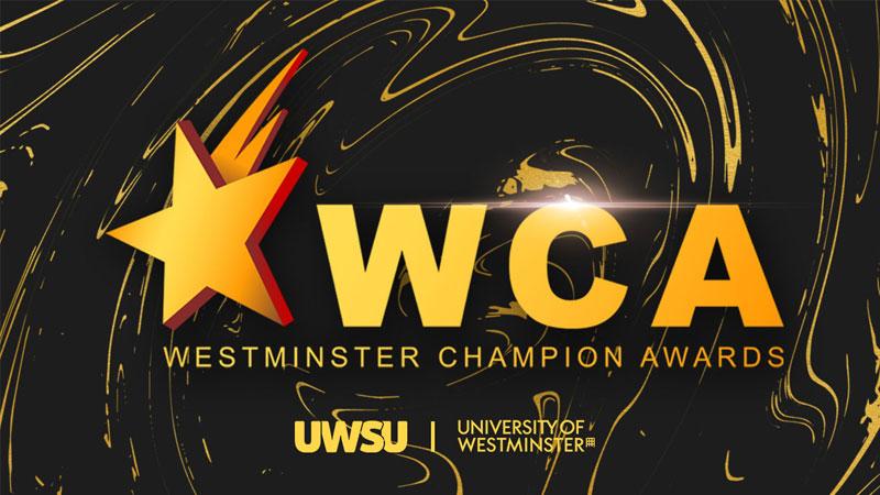 Poster for the Westminster Champion Awards 
