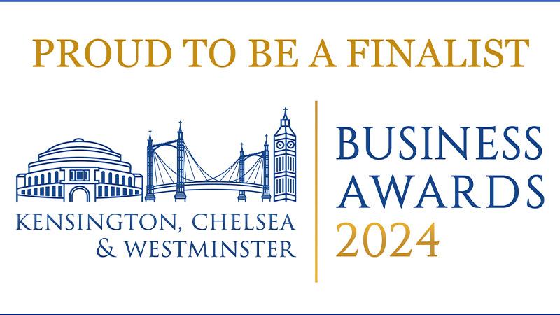 Proud to be a finalist logo KCWBA