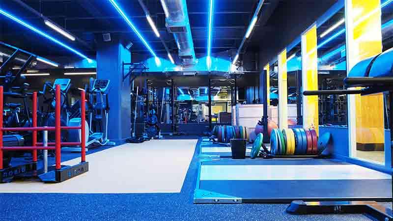 Gym at the Regent Street Campus