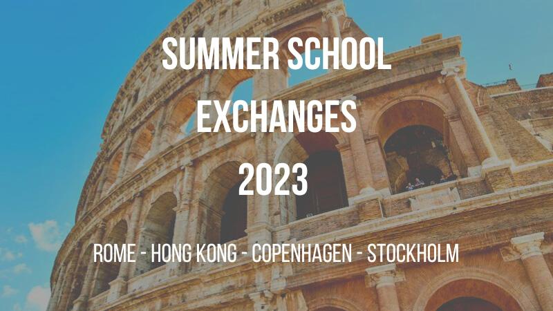 Summer exchange programme