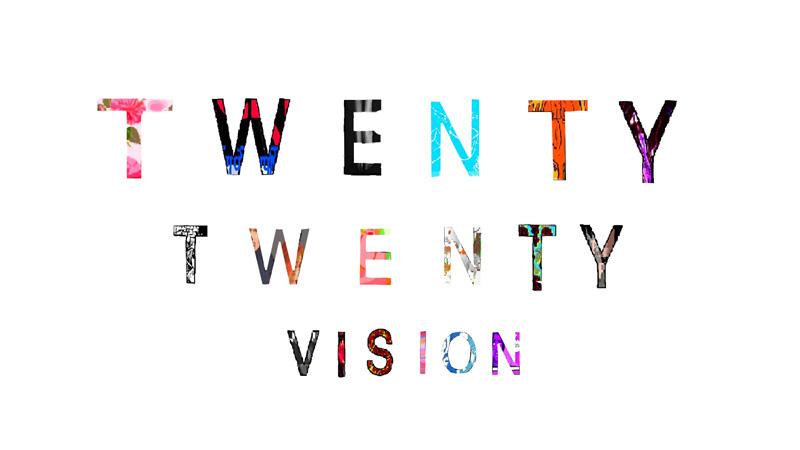 Twenty twenty vision graduate show flyer